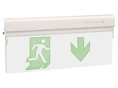 Semn de tavan cu doua fete pentru iesire de urgenta